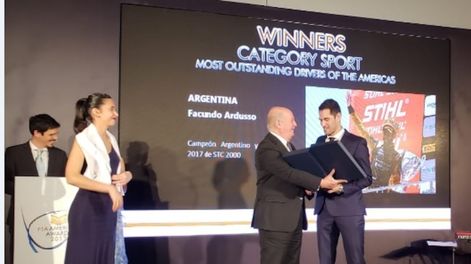 La FIA premió a Facundo Ardusso
