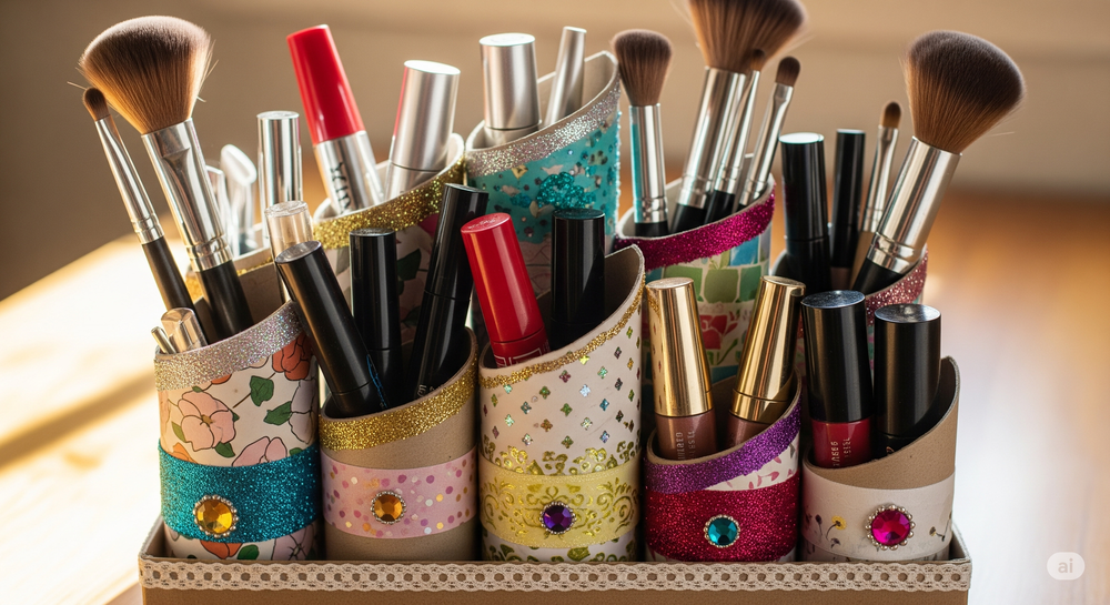 Organiz&aacute; tus maquillajes en casa-