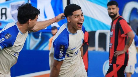 Benjamín Schamine debutó en Godoy Cruz y en primera y marcó un golazo de otro partido