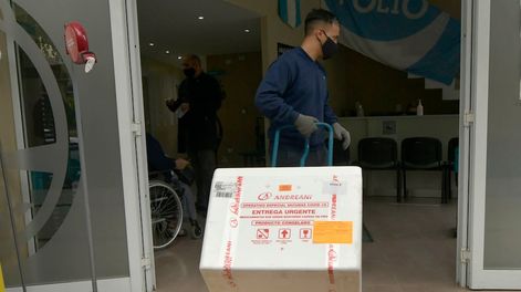 Los Andes | Hasta ahora se ha vacunado al 28,5% del personal de salud. Las nuevas dosis completarán el esquema programado. Foto: Orlando Pelichotti / Los Andes