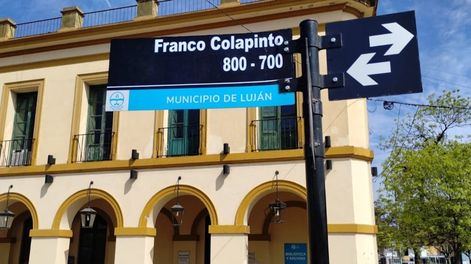 Los Andes | Franco Colapinto ya tiene una calle con su nombre.