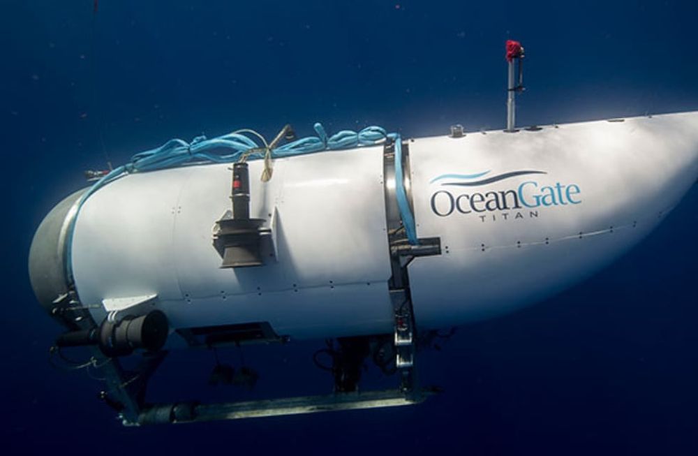 El submarino desaparecido en una expedición al Titanic tiene provisiones y oxígeno para 4 días y se cumplen mañana. Foto: Oceangate.com