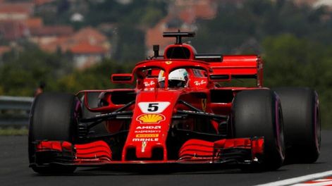 Fórmula 1: Ferrari y Vettel terminaron el viernes con una sonrisa