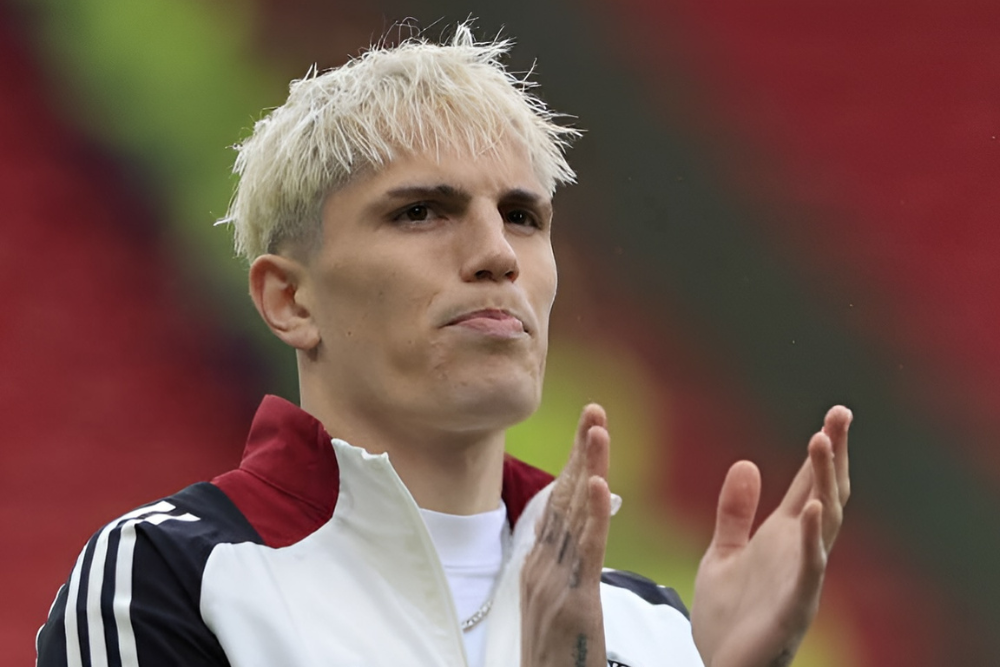 Alejandro Garnacho en la cuerda floja del Manchester United