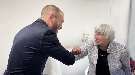 Los Andes | Martín Guzmán se reunión con Janet Yellen.