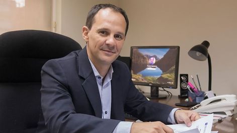 Fausto Spotorno, el economista que renunció a su puesto como asesor del gobierno de Javier Milei. (Bolsa de Comercio de Buenos Aires)