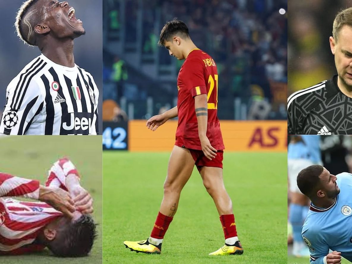 Los jugadores que podrían perderse el Mundial Qatar 2022