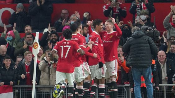 Scott Mc Tominay marcó el único tanto del partido.(AP / Jon Super)