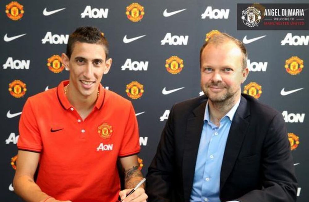 Di María pasó al United en cifra récord: 1.391 millones de pesos