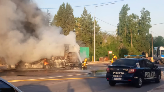 Ocurrió en calle Rodríguez Peña de Godoy Cruz | Gentileza&nbsp;
