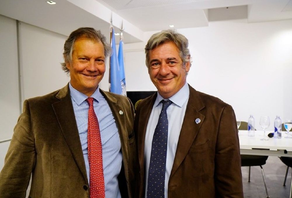 Marcos Pereda y Nicolás Pino, hoy en disputa por la SRA
