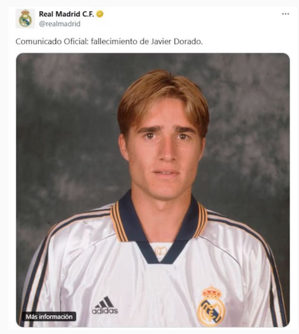 El comunicado del Real Madrid por el fallecimiento de Javier Dorado