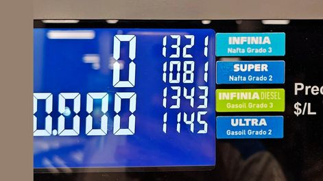 Aumentaron los combustibles en noviembre. Foto: Los Andes