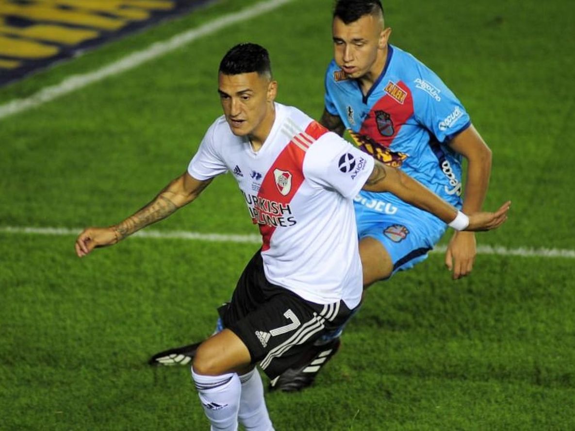 El cordobés Matías Suárez será baja ante Atlético Tucumán. / Gentileza.