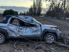 El accidente ocurrió en Isidro Maza y Las Piedritas (Maipú).