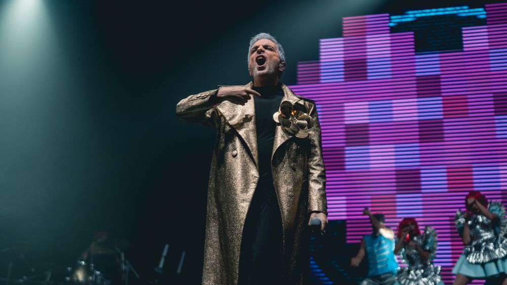Un momento del show de Miranda! en el Arena Maipú. Foto: gentileza Yasmín Zavaroni.