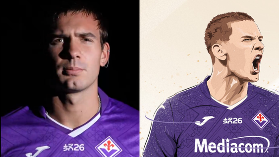 Franco Mastantuono fue presentado en la Fiorentina: Es un día muy especial para mí