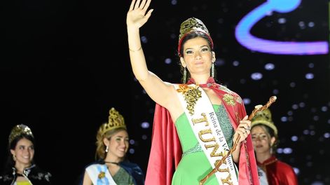 Tunuyán eligió a Isis Guillén Godoy como su reina.  | Foto; Municipalidad de Tunuyán