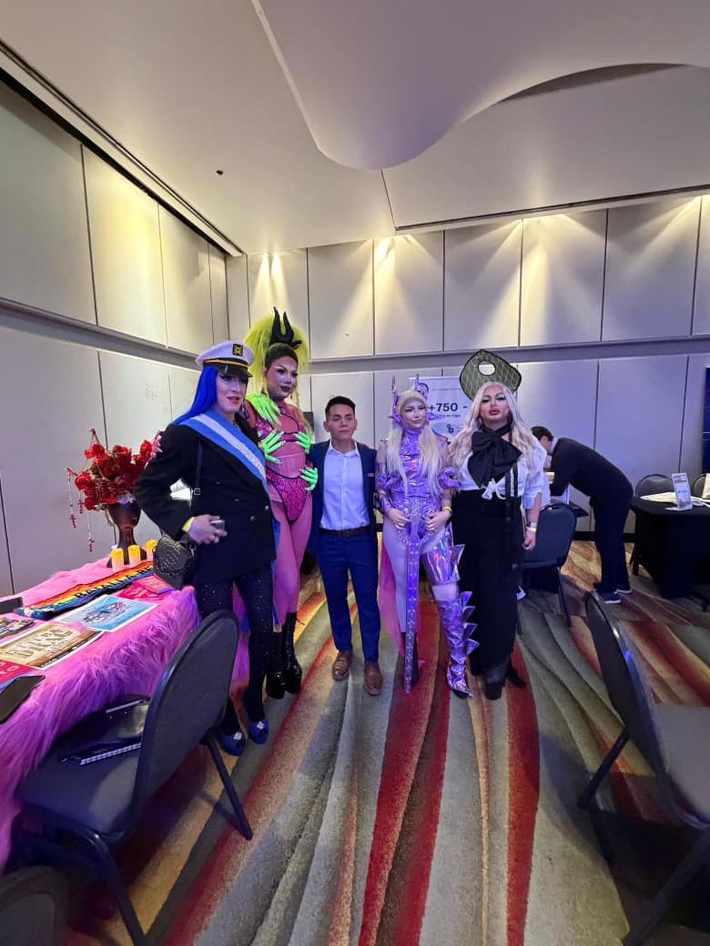 Cultura Drag Mendoza representó a la provincia en el evento Gnetwork360 Buenos Aires.