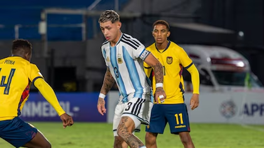 Sudamericano Sub 17. La Selecci&oacute;n Argentina venci&oacute; a Ecuador y pas&oacute; a la final.&nbsp;