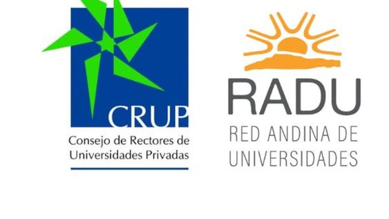 El presidente de la RADU, Daniel Miranda, y el presidente del CRUP, Juan Carlos Mena, abogan por una mayor cooperación entre universidades públicas y privadas.