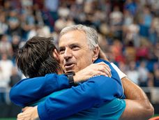COPA DAVIS. SERIE PARA ARGENTINA. Con un altísimo nivel, Francisco Cerúndolo superó a Mert Alkaya en sets corridos para cerrar la serie 3-1.&nbsp;