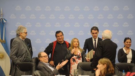 Los Andes | La subsecretaria de Ingresos Públicos, Claudia Balestrini, en la Comisión de Presupuesto y Hacienda (Foto: Federico López Claro)