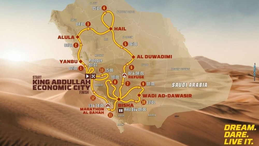 Rally Dakar. La organización del principal rally del mundo entregó el circuito para su edición 2027