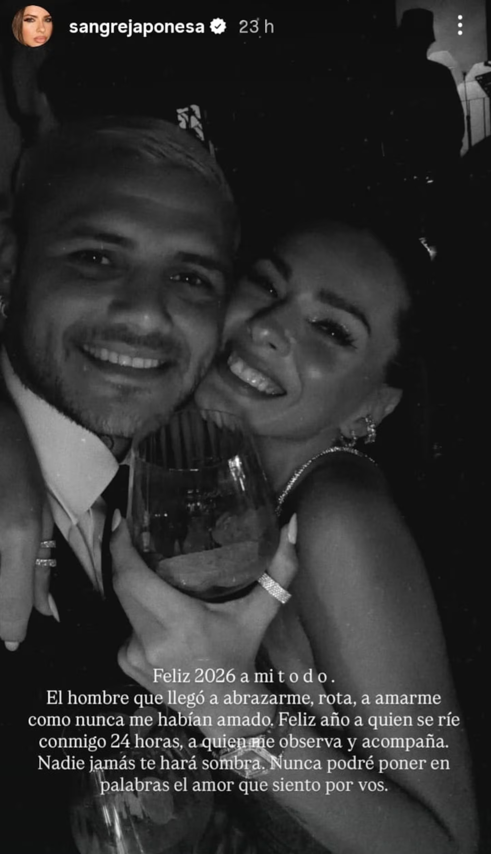 La China Suárez le dedicó un sentido posteo a Mauro Icardi.