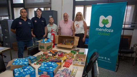 Se decomisaron 42 kilos de pirotecnia durante las fiestas