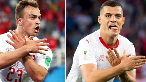 Los Andes | Mucho más que fútbol: el clásico Serbia - Suiza, el festejo provocador y la guerra del dron que casi termina en tragedia. Foto: Twitter @periodistan_