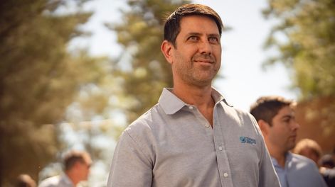 Ramiro Labay es ganadero de tercera generación y presidente de la Cámara de Comercio, Industria, Agricultura y Ganadería de General Alvear. - Gentileza
