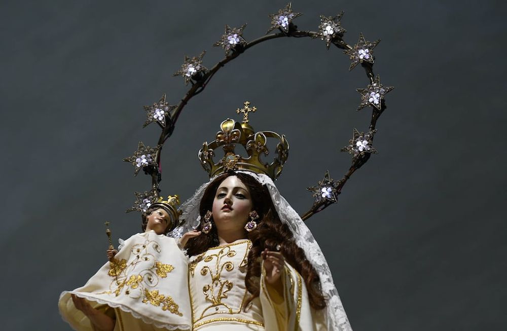 La Virgen de la Carrodilla desató una polémica tras la Vendimia
