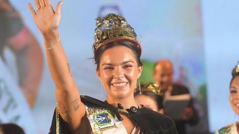 Sasha Aye Ali es la nueva Reina departamental de la Vendimia de Las Heras 2024Foto: Marcelo Rolland / Los Andes