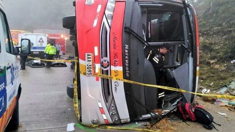 El vuelco de un colectivo dejó 11 muertos y 37 heridos en Ecuador