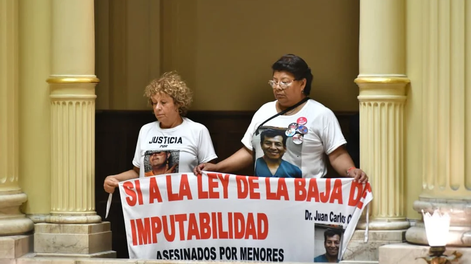 Familiares de víctimas asesinadas se expresan confirmes tras la reforma de la Ley Penal Juvenil que baja de la edad de imputabilidad de los menores de 16 a 14 años.&nbsp; &nbsp;