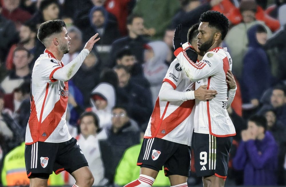 River le ganó a Talleres de Córdoba 2-1 y se metió en los cuartos de final de la Copa Libertadores. / Gentileza.