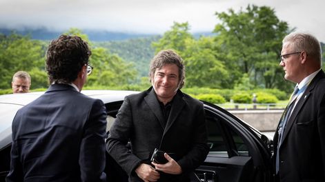 Los Andes | El mandatario argentino ya se encuentra en Suiza.