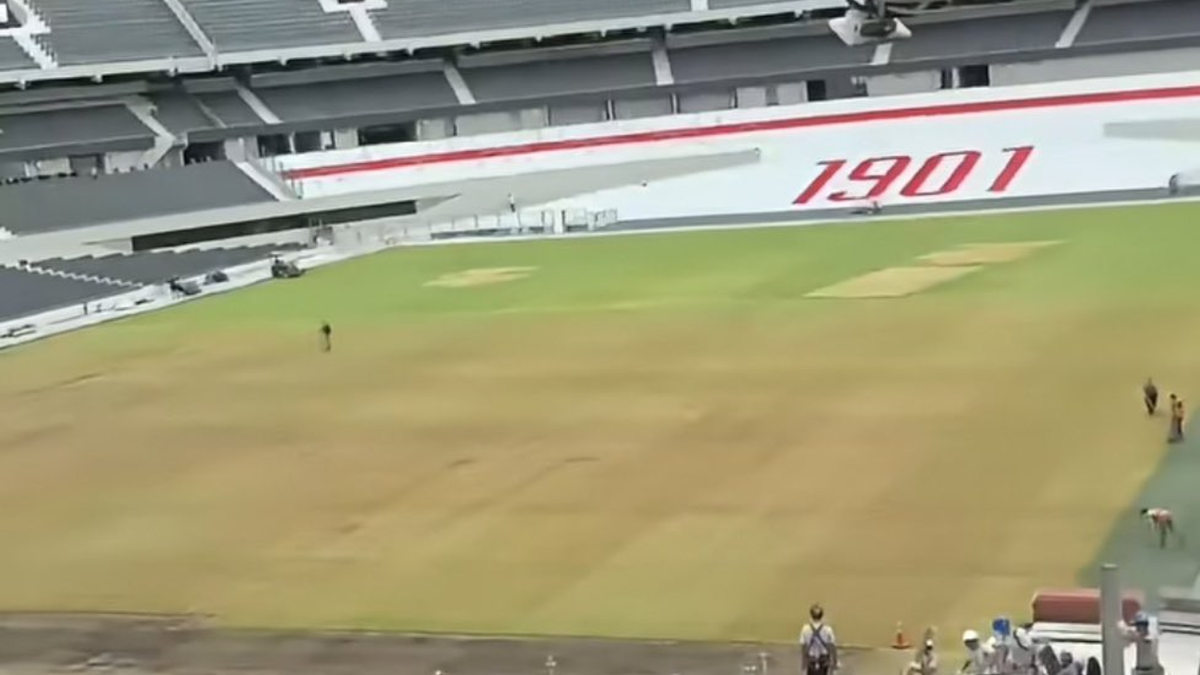 Alarma en River: así está el campo del Monumental a horas del duelo frente a Belgrano