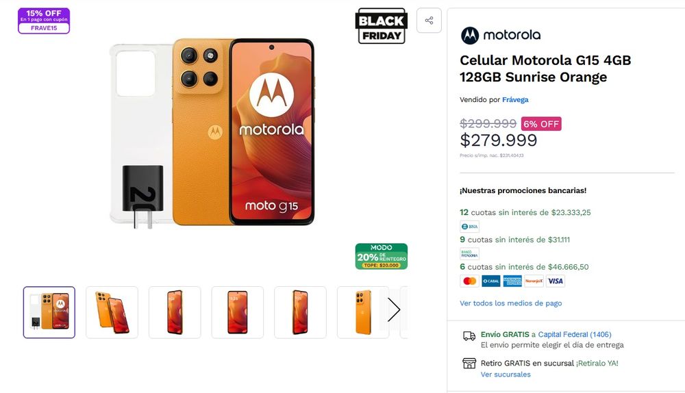 Celulares Black Friday