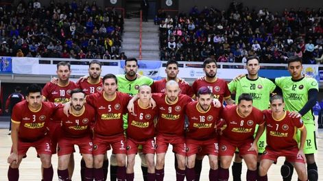 Los Andes | El equipo Seleccionado de Futsal de Mendoza, dirigido por Gustavo Gallardo hizo historia y por sexta vez consecutiva es cameón argentino. Foto: Mariana Villa / Los Andes