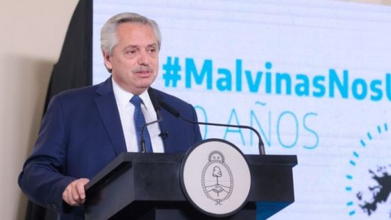 El mandatario nacional estuvo presente en el Palacio San Martín. Foto: Presidencia