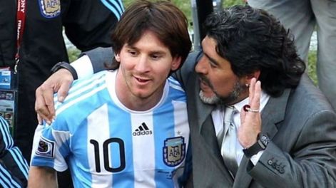 Dura crítica de Maradona a Messi:Inútil hacer caudillo a un tipo que va 20 veces al baño