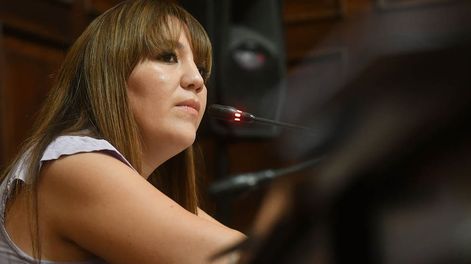 Los Andes | Sesión en la Cámara de Diputados de Mendoza donde se decidió suspender a Janina Ortiz de su cargo de Diputada,  por causas penales donde se la investiga por presunta corrupción cuando era funcionaria de Las Heras.Foto: José Gutierrez / Los Andes