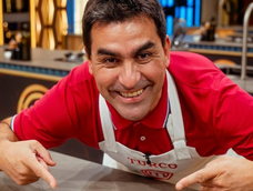 El Turco Husaín es uno de los semifinalistas de MasterChef Celebrity.