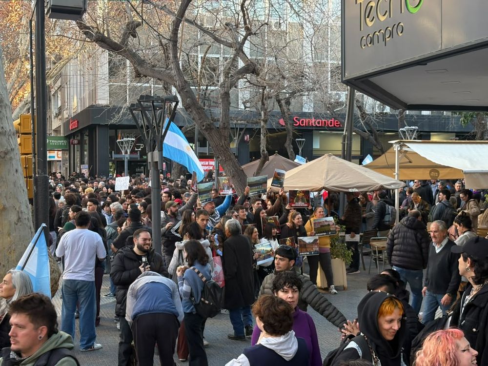 Marchas en contra de la ley de tierras.