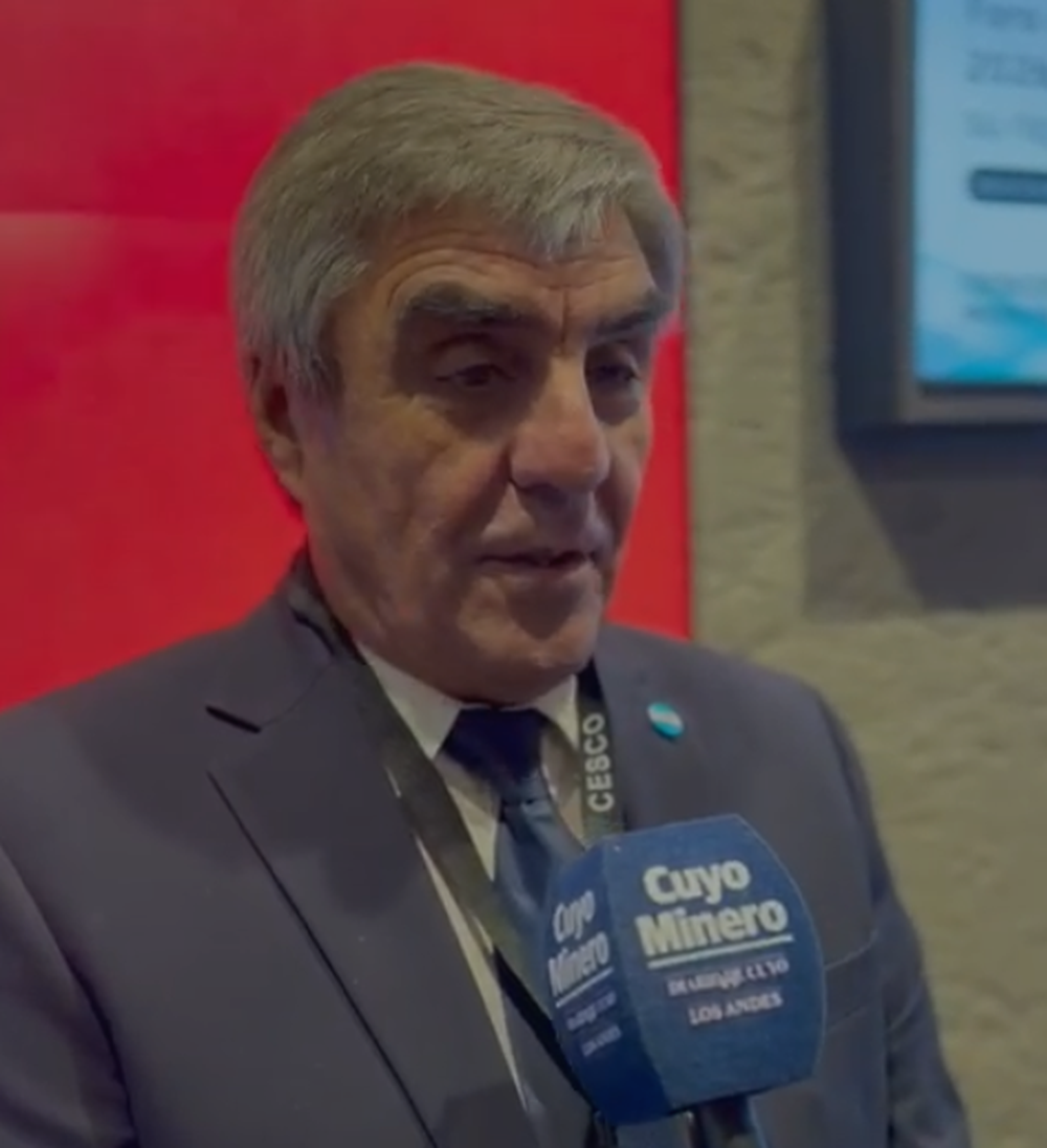 Los Andes en Chile para Roberto Cacciola en Mendoza «ahora tienen que aparecer los proyectos mineros»