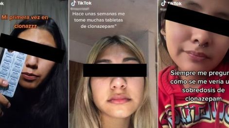 “El último que se duerme, gana”: el peligroso reto viral con clonazepam que ya intoxicó a ocho menores.