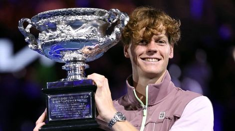 Los Andes | Jannik Sinner, número 1 del mundo y campeón defensor del Abierto de Australia