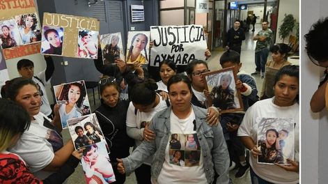 Familiares de las víctimas reclamaron justicia cuando Aucachi fue imputado. Finalmente, ayer fue condenado. Foto: José Gutiérrez / Archivo Los Andes